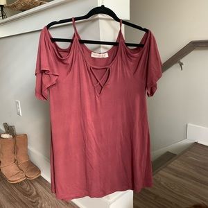 Maroon Tunic Altar’d State- Medium